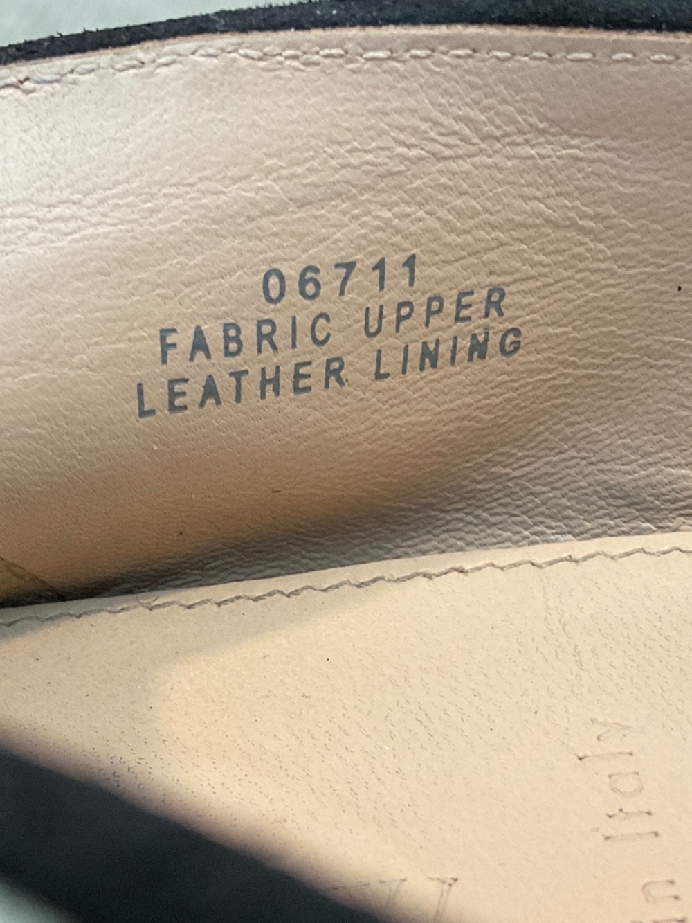 J. CREW Darby Striped Fabric Flat Loafers Grey Black Off White Size 9 - Picture 10 of 10